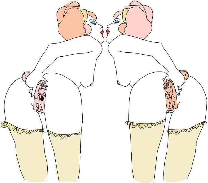 Nathalie Krim :  La Naughty Girl de l’illustration