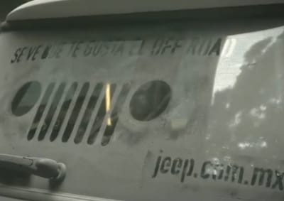 DUST IN THE JEEP