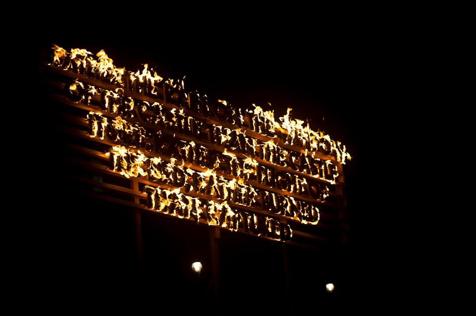 FIRE POEM BY ROBERT MONTGOMERY