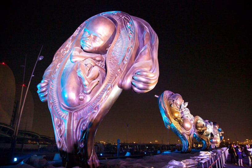 LES FŒTUS QATARIS DE DAMIEN HIRST
