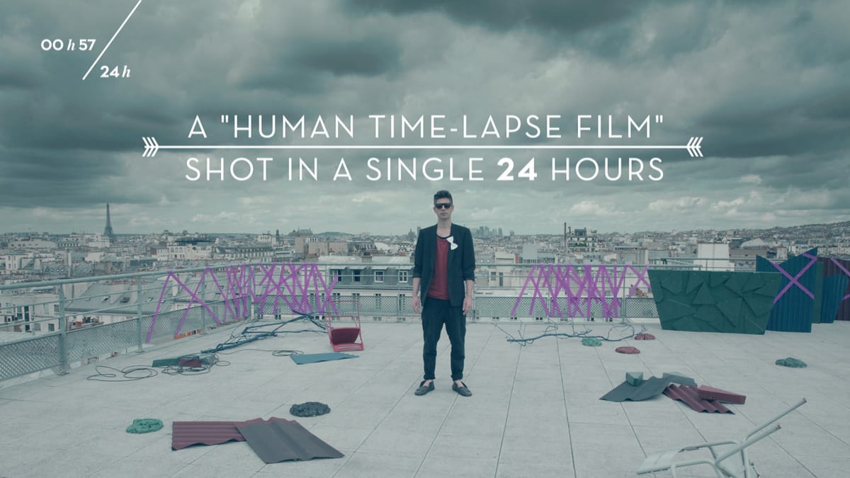 TIMELAPSE HUMAIN DE 24H