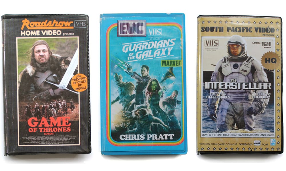 Les Blockbusters contemporains en VHS
