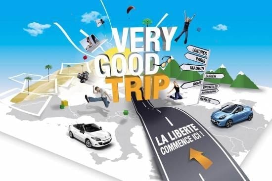 Renault lance « Very good trip », une télé réalité sur le web