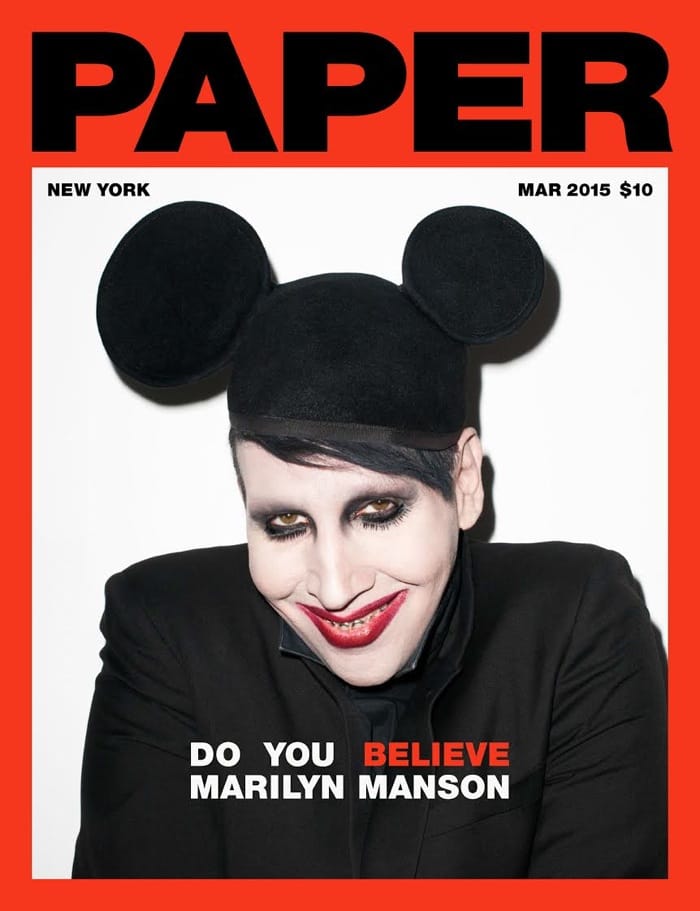 Marilyn Manson by Terry Richardson