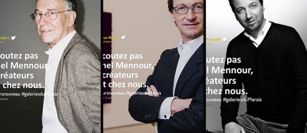 «N’écoutez pas Kamel Mennour, les créateurs sont chez nous»