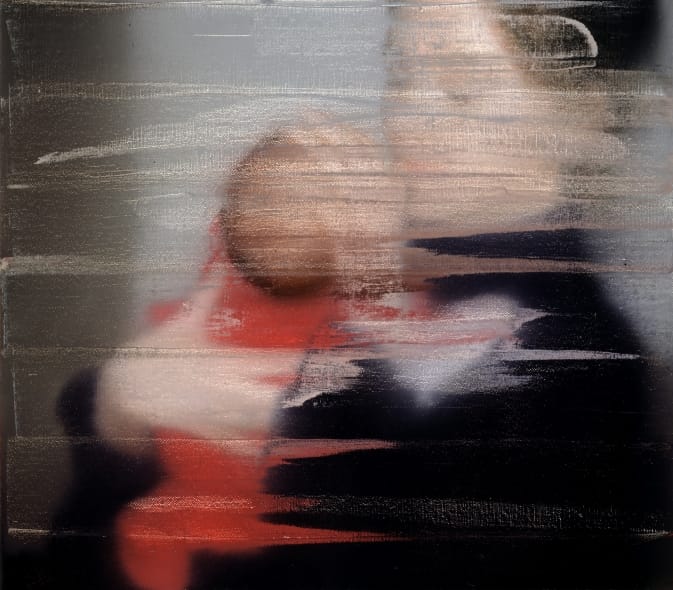 Gerhard Richter : S. mit Kind (S. avec enfant)