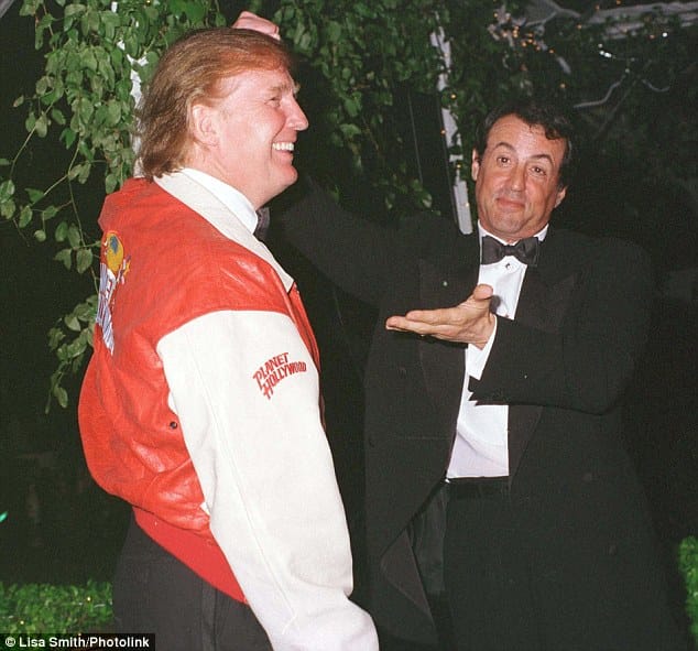 Sylvester Stallone nommé par Trump à Washington, parfait exemple du réchauffement culturel