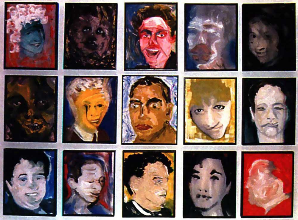 Découvrez ici toutes les peintures post-modernistes de David Bowie