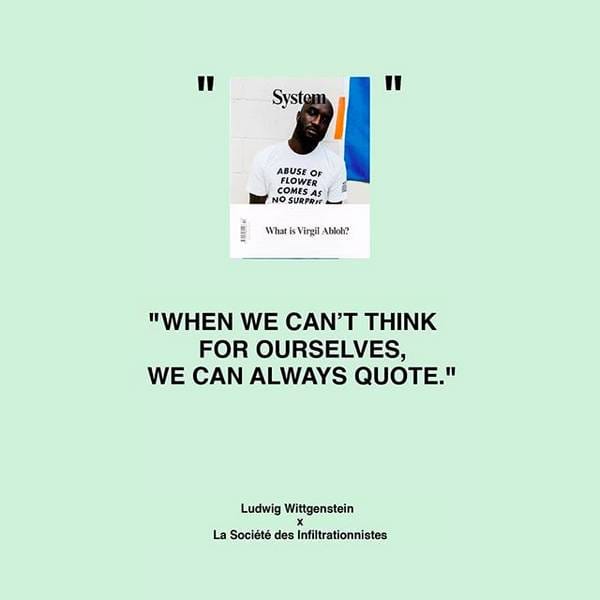 Discourse No.1: Doubt [La Société des Infiltrationnistes]