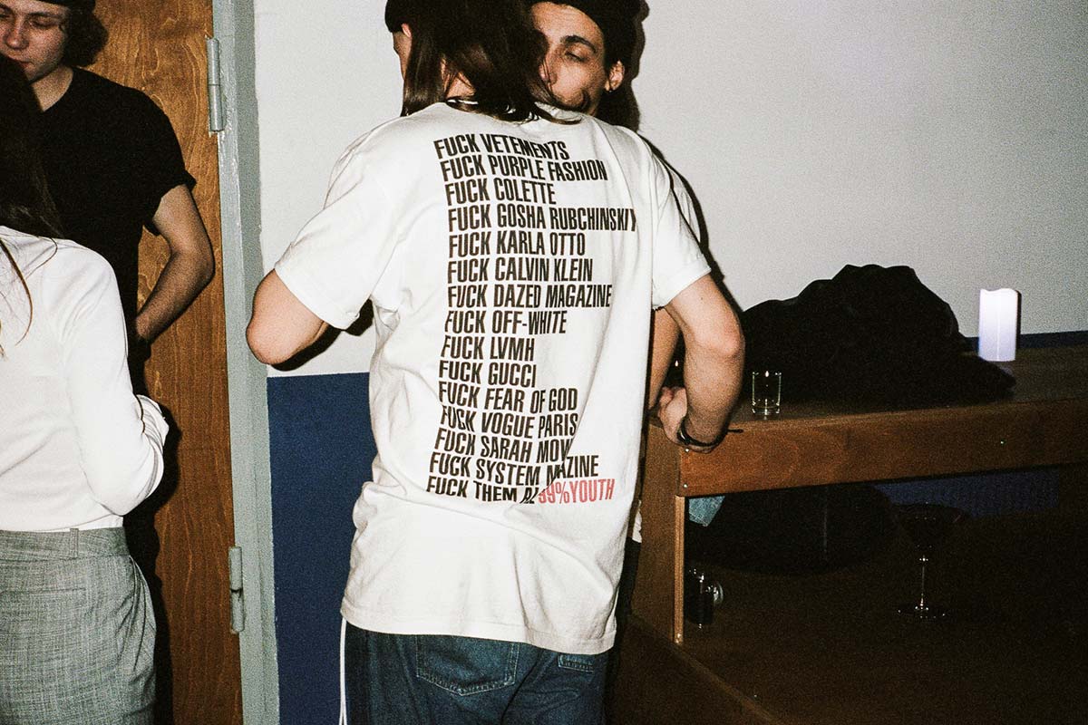 99% YOUTH n’est pas une marque, c’est une idée.