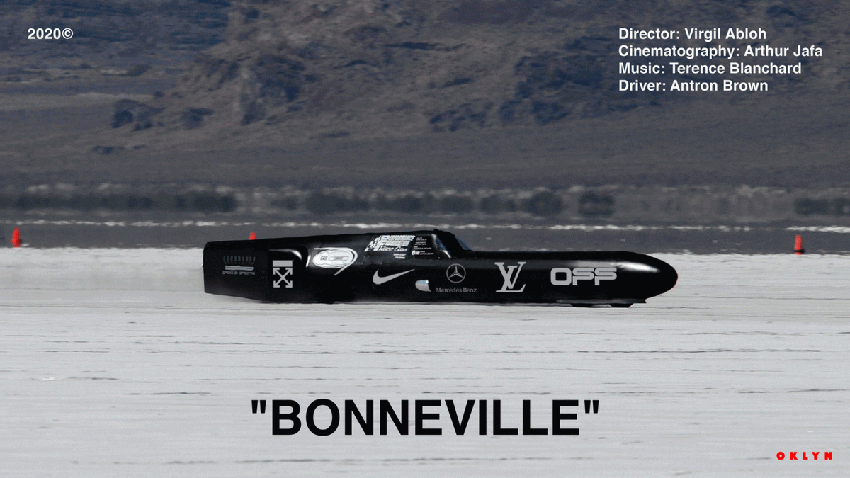 « BONNEVILLE » un film documentaire réalisé par Virgil Abloh