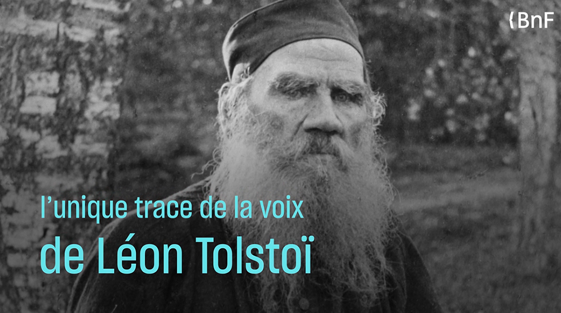 Rare. L’unique vidéo de Léon Tolstoï en français : “L’homme est un animal faible, misérable.”