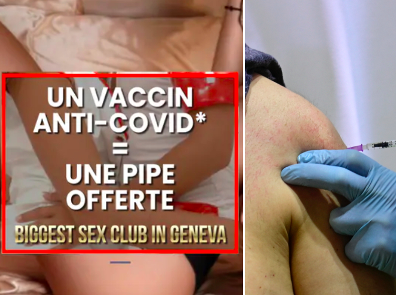 Une maison close propose « Un vaccin anti-covid = une pipe offerte »