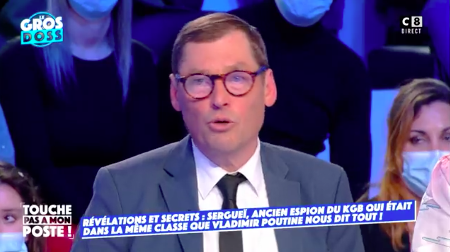 Un ancien espion du KGB affirme en direct chez Hanouna que Poutine est gay