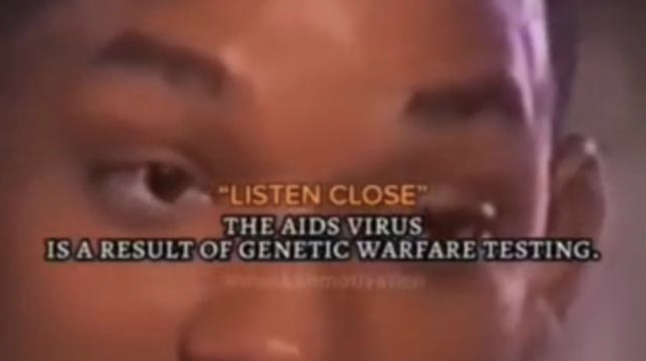 Will Smith : « Le virus du sida est le résultat d’un test de guerre génétique »
