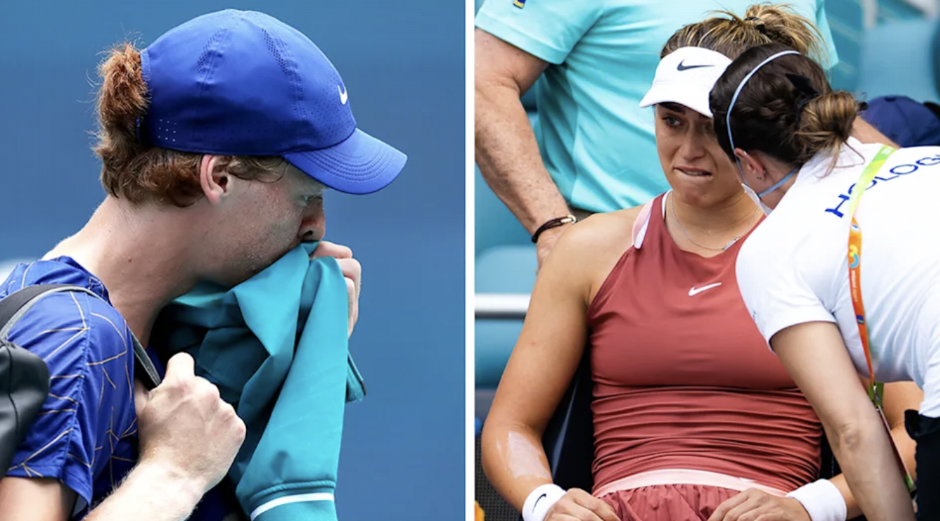 15 abondons à l’Open de Miami tous pris de malaises étranges