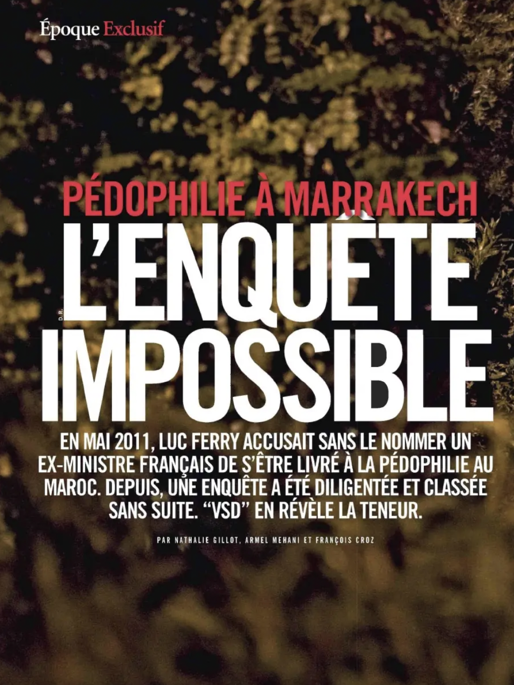 Pédophilie à Marrakech : retour sur « l’enquête impossible » de VSD