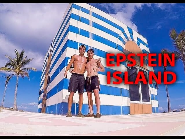 Voici les vidéos (non censurées) qui explorent l’île d’Epstein illégalement