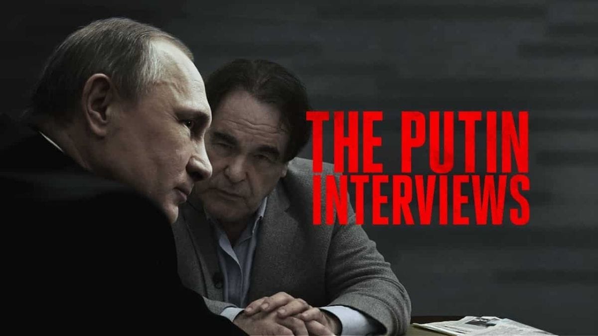 Voir ici « The Putin Interviews » et mourir [Vladimir Putin vs. Oliver Stone]
