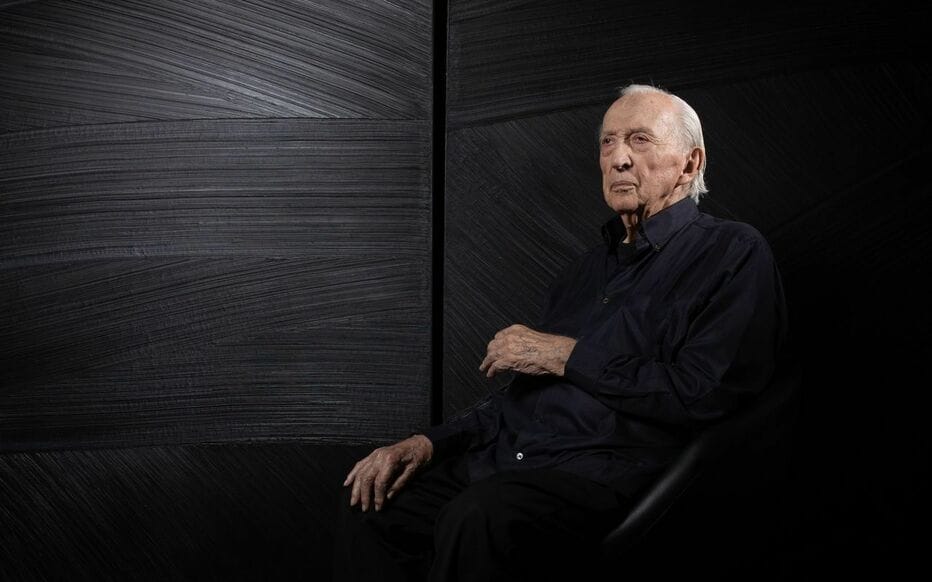 Le plus grand peintre français, Pierre Soulages est mort à l’âge de 102 ans