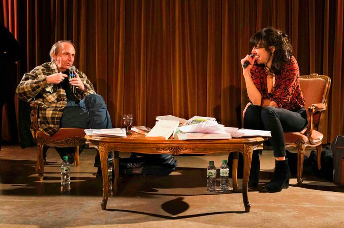 Entretien particulier avec Michel Houellebecq à l’amphithéâtre Richelieu de la Sorbonne