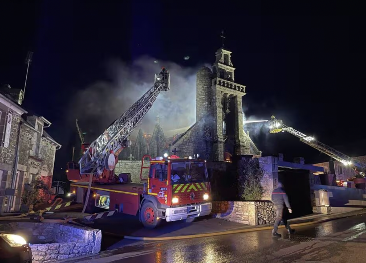 Encore une église (Notre-Dame de Bringolo) ravagée par un incendie inexpliqué