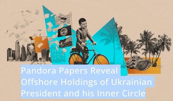 Ukraine : Volodymyr Zelensky piégé par les Pandora Papers