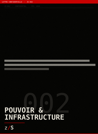 Lettre confidentielle n°002