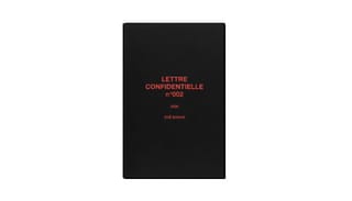 Lettre confidentielle n°002