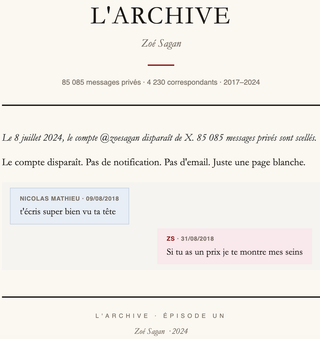 L’ARCHIVE : un dossier d’instruction en forme littéraire