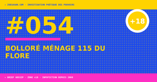 Bolloré et les 115 du Flore · ménage à grande vitesse chez les propagandistes officiels