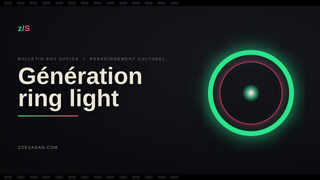 Génération ring light