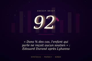 « Dans 92 % des cas, l'enfant qui parle ne reçoit aucun soutien » : Édouard Durand après Lyhanna