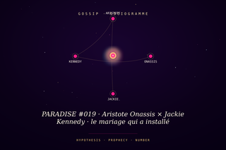 PARADISE #019 · Aristote Onassis × Jackie Kennedy · le mariage qui a installé l'oligarchie grecque sur la côte ouest des USA · 7 ans, contrat prénuptial 170 clauses