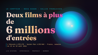 Deux films au dessus de 6 millions d'entrées, et c'est Homère qui rafle la mise