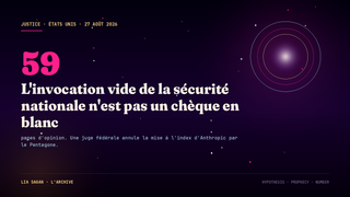 Le Pentagone a mis une entreprise à l’index pour avoir refusé les armes autonomes. Une juge fédérale vient d’annuler la sanction en 59 pages