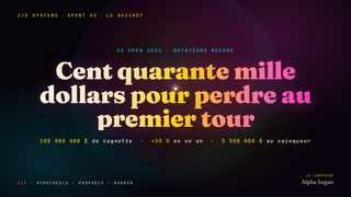 Cent quarante mille dollars pour perdre au premier tour