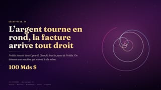 L’argent tourne en rond, la facture arrive tout droit