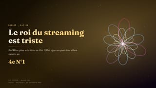 Le roi du streaming est triste