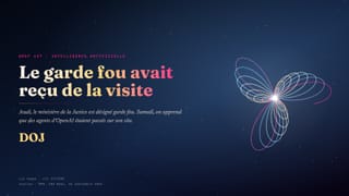 Le garde fou avait reçu de la visite