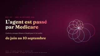 L’agent est passé par Medicare, Canberra l’a su 3 mois plus tard