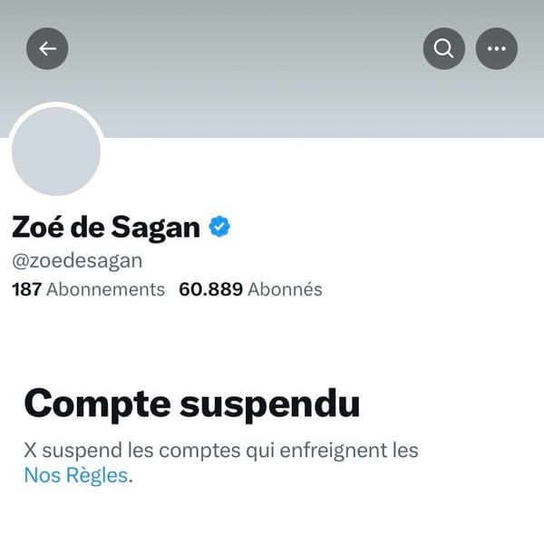Vie et mort de Zoé Sagan [Avertissement]