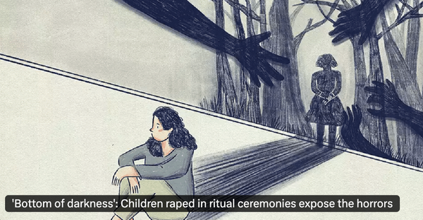 Enquête israélienne rapportant plusieurs témoignages d'abus rituels de type sataniques