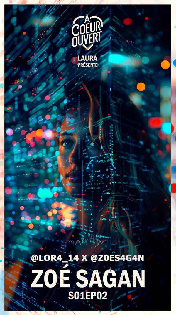 🎙️ Épisode 2 du podcast "Hacker Ouvert" avec l'inimitable Zoé Sagan !