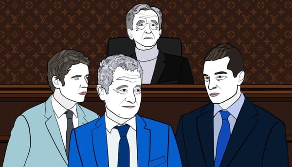 Attal, Darmanin et Bardella dansent la valse des courtisanes devant le roi Arnault 1er