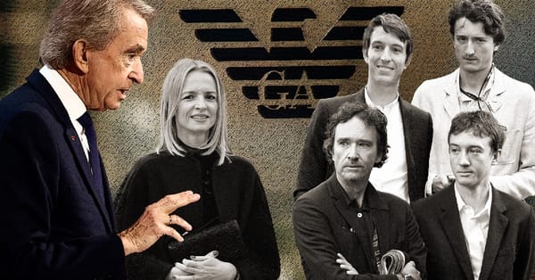 Le bras de fer Arnault pour Armani – Une affaire de famille, de surenchères et de vengeance cosmétique