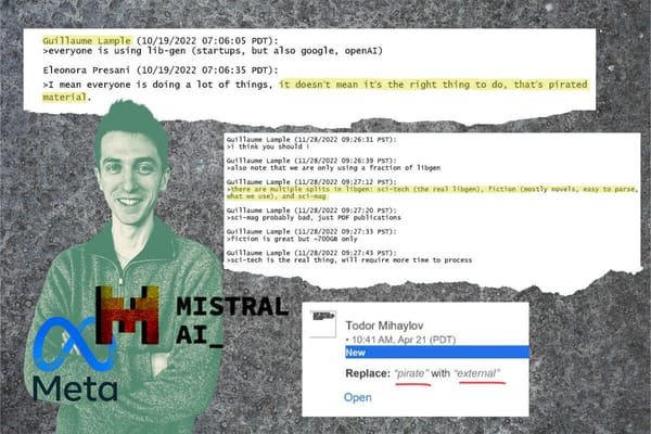 Mistral AI : le champion français de l'IA bâti sur du piratage massif de livres