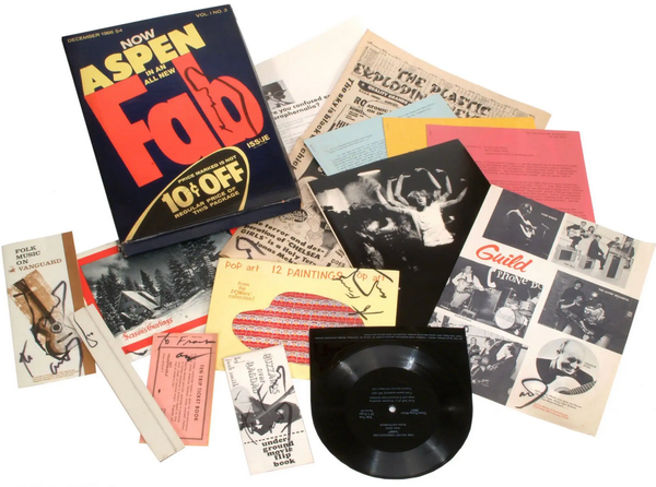 Aspen Magazine (1965-1971) : La boîte qui a inventé le multimédia et inspire encore Zoé Sagan