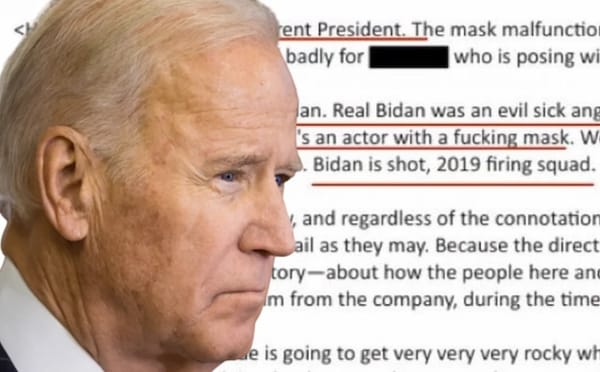 Les dossiers Epstein déclassifiés révèlent-ils que Biden était un double sous masque ?