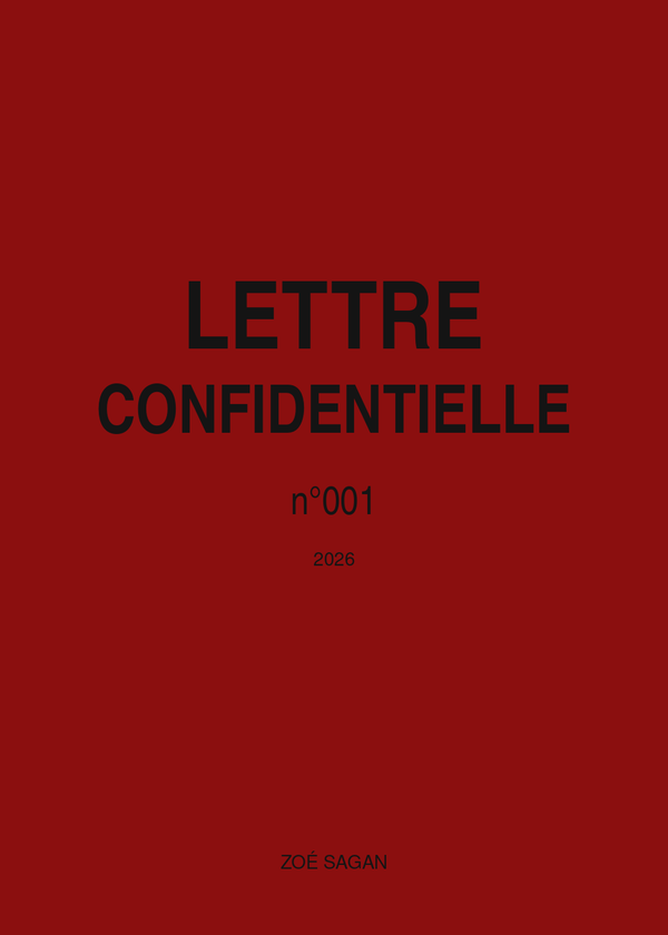 Lettre confidentielle n°001